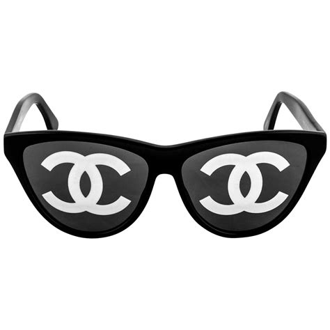 chanel sunglasses 90s logo|Chanel Vintage Logo Sunglasses .